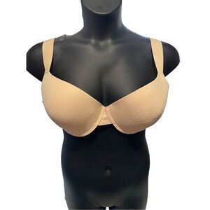 Vince Camuto Women's Padded Push-Up Underwire Bra Cream  Size 42D